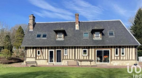 Maison normande apaisante à Hermival-les-Vaux avec sauna